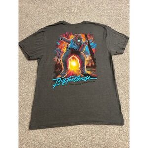 Eskimo Joes T-Shirt Mens XL Gray Excellent Big Footloose Stillwater OK Graphic